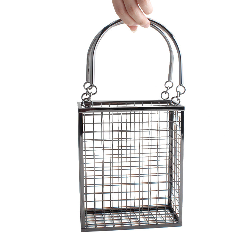Luxury Bags For Summer - Primavera e verão metal oco bolsa
