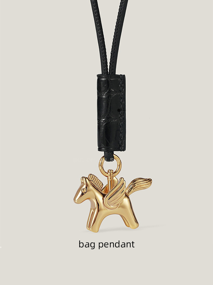Luxury Bags Hermes - Pingente de Luxo em Latão Pegasus