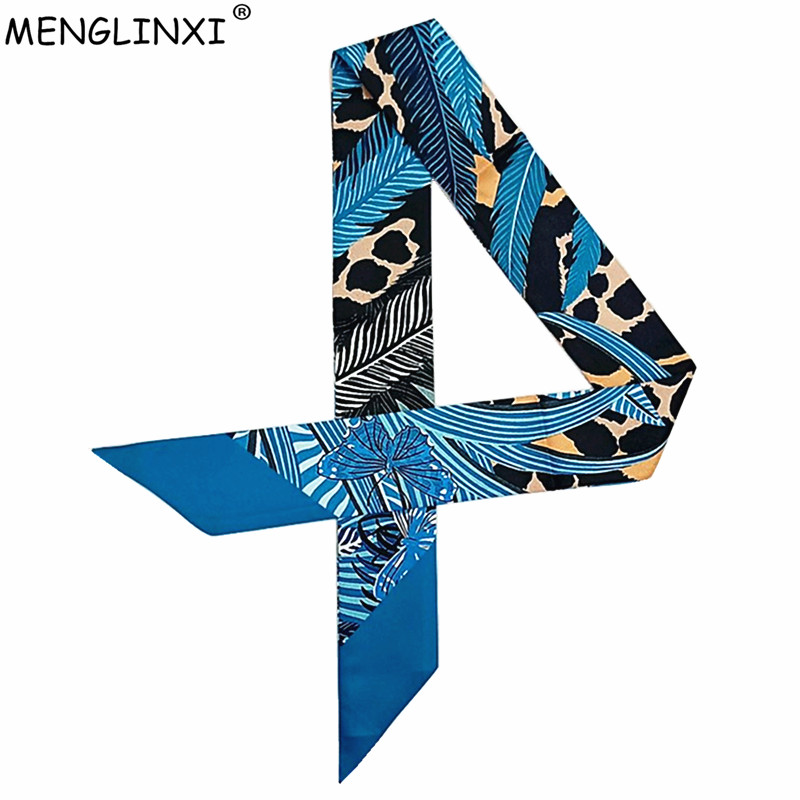 Luxury Bags Wholesale - Leopardo borboleta impressão novo lenço magro