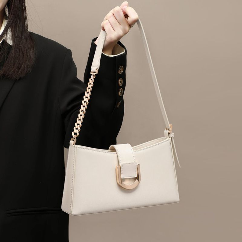Luxury Bags Wholesale - Bolsa de Ombro Feminina Minimalista de