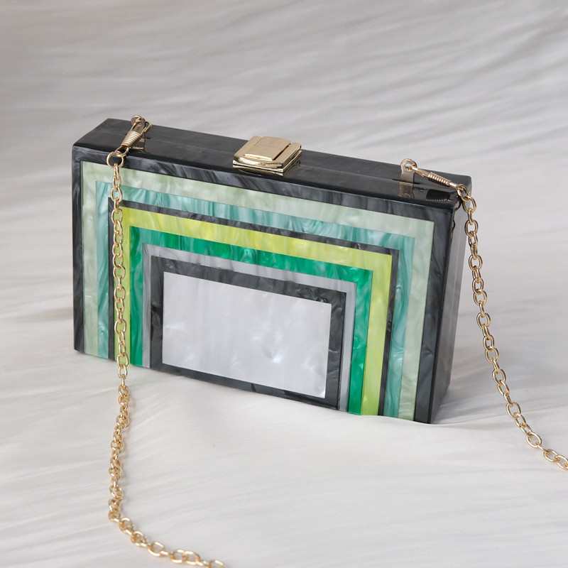 Luxury Bags Green - Nova moda bolsa feminina saco verde