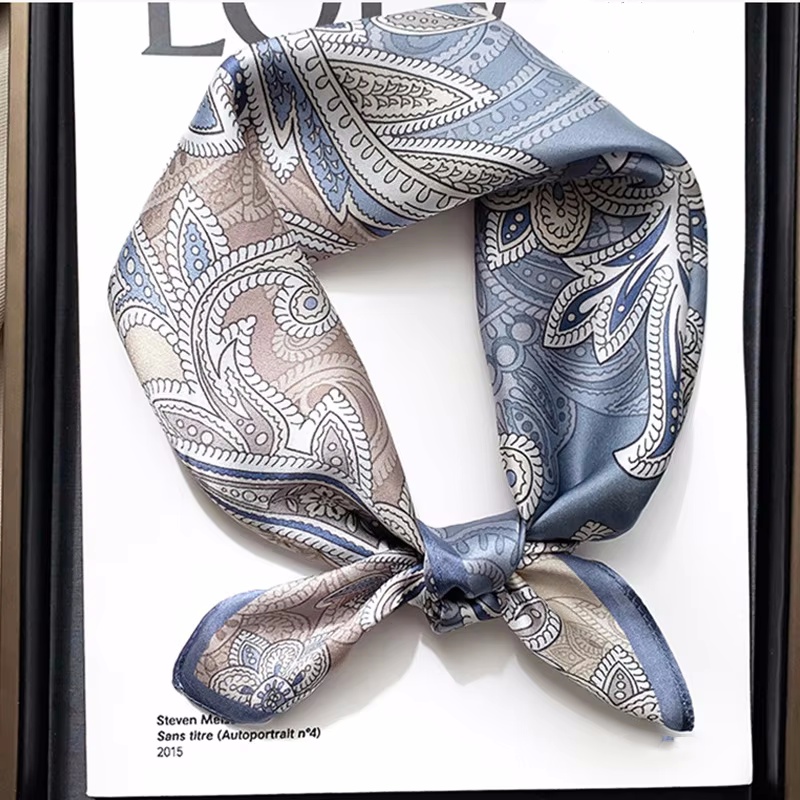 Luxury Bags For Summer - Feminino 70*70cm lenço de seda quadrado/lenços