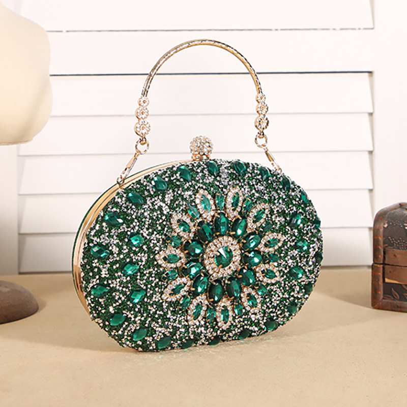 Luxury Bags Green - Bolsas de Mão para Festas de