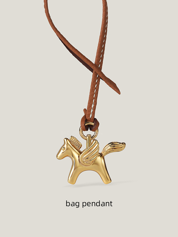 Luxury Bags Hermes - Pingente de Luxo em Latão com