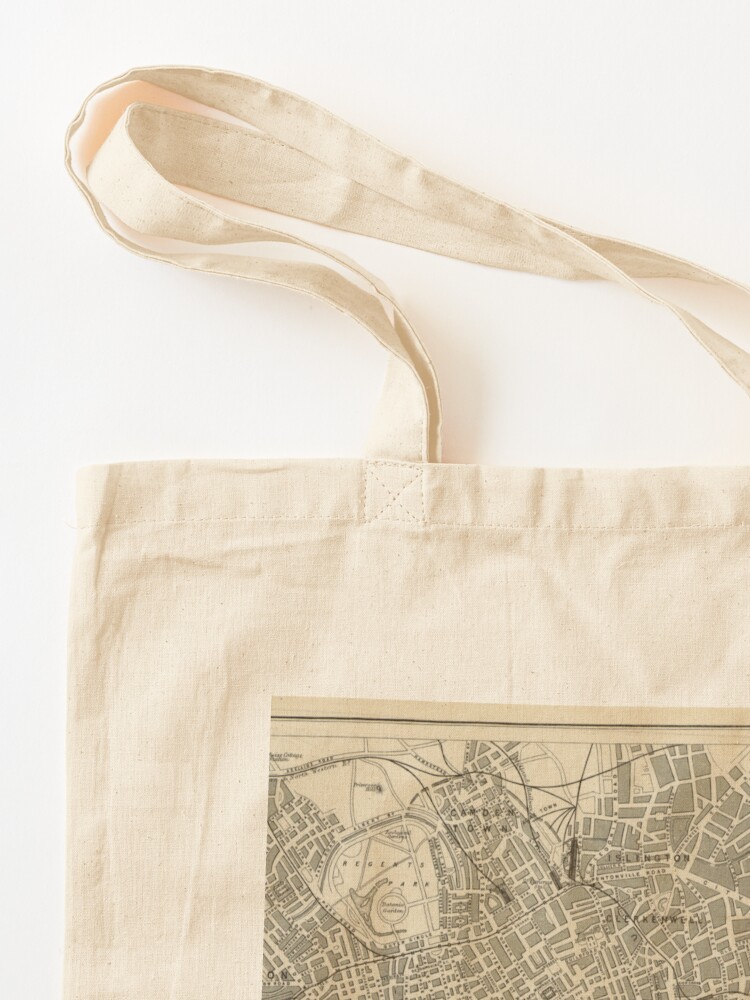 Mapa de Londres (século XIX) B - Luxury Bags London avaliação e preço