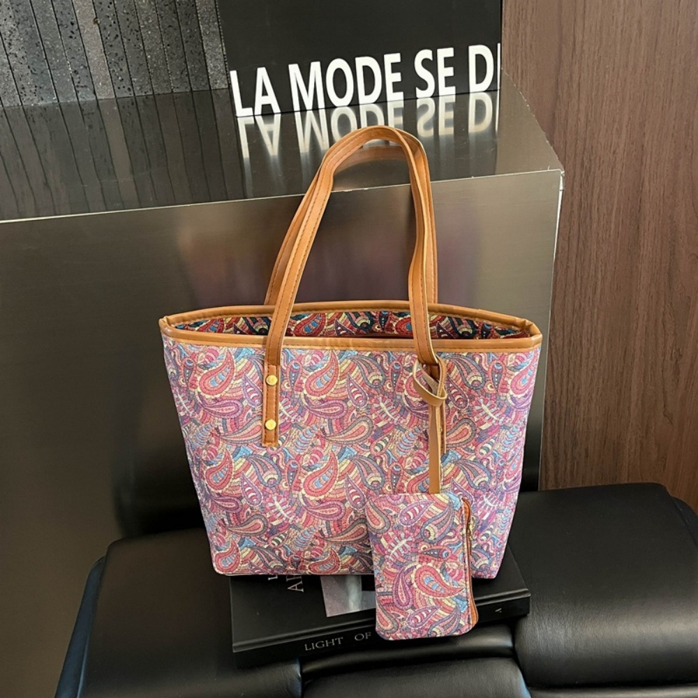 Conjunto de 2 Peças: Bolsa Tot - Accordion Wallet Zip avaliação e preço