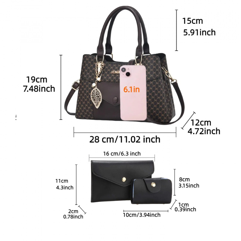 Bolsas tote de alta qualidade  - Luxury Bags With Zipper avaliação e preço