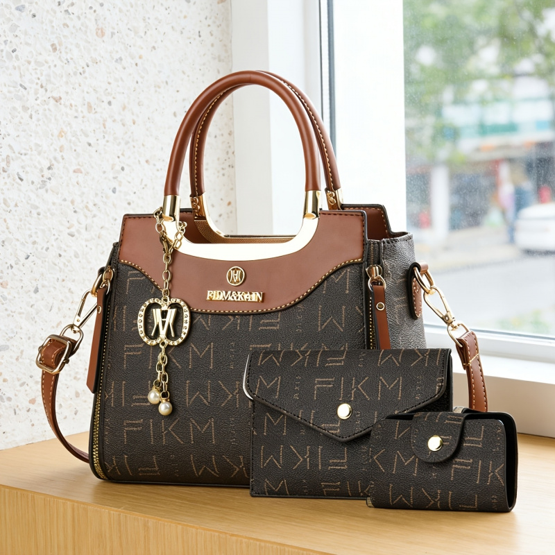 Conjunto de 3 peças de bolsas  - Luxury Bags With Zipper avaliação e preço