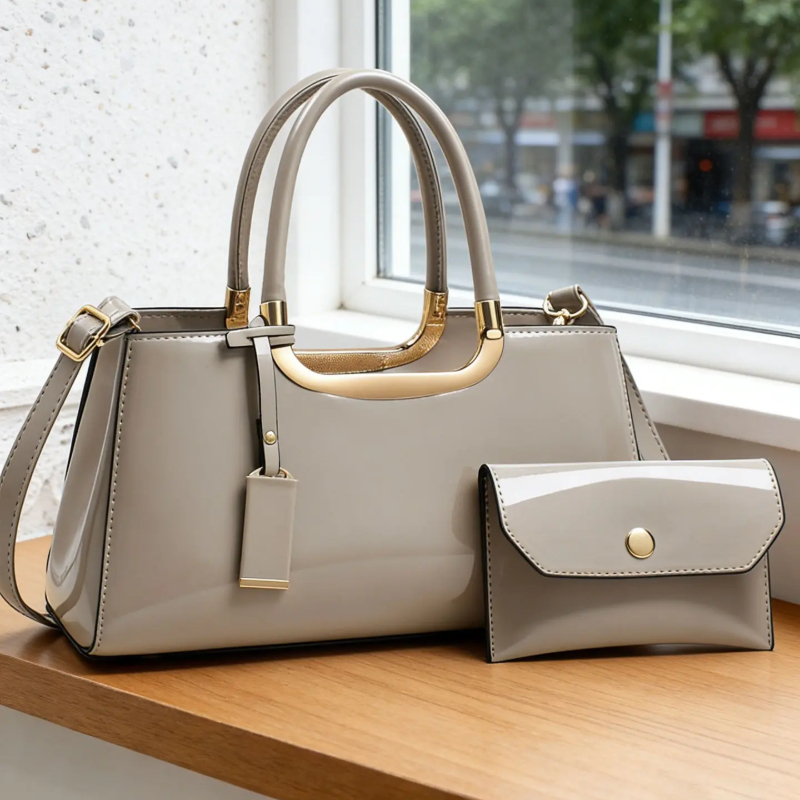 Conjunto de Bolsas Femininas,  - Luxury Bags With Zipper avaliação e preço