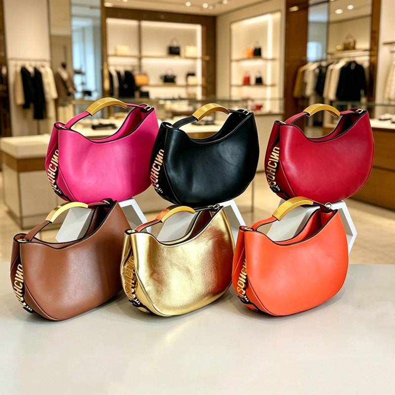 Bolsa Demi-Círculo Feminina co - Luxury Bags With Zipper avaliação e preço