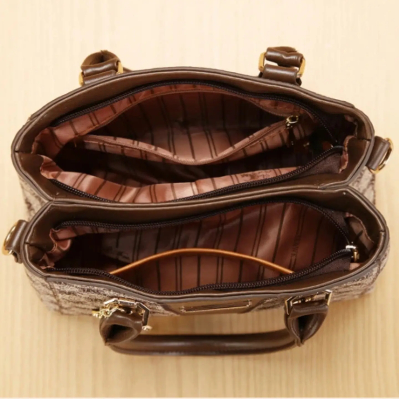 Bolsa de luxo leve com estampa - Luxury Bags With Zipper avaliação e preço