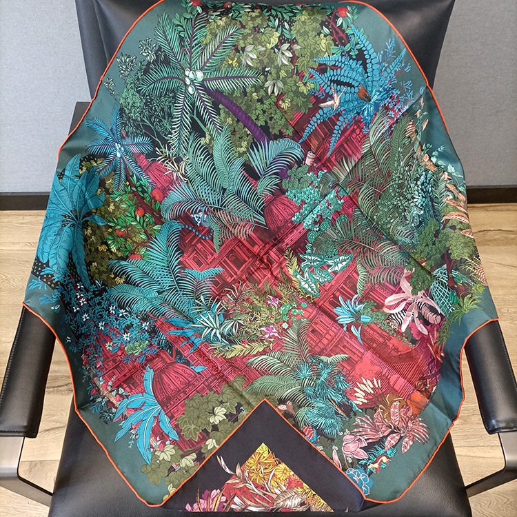 Lenço de Seda 90CM Feminino co - Luxury Bags For Summer avaliação e preço