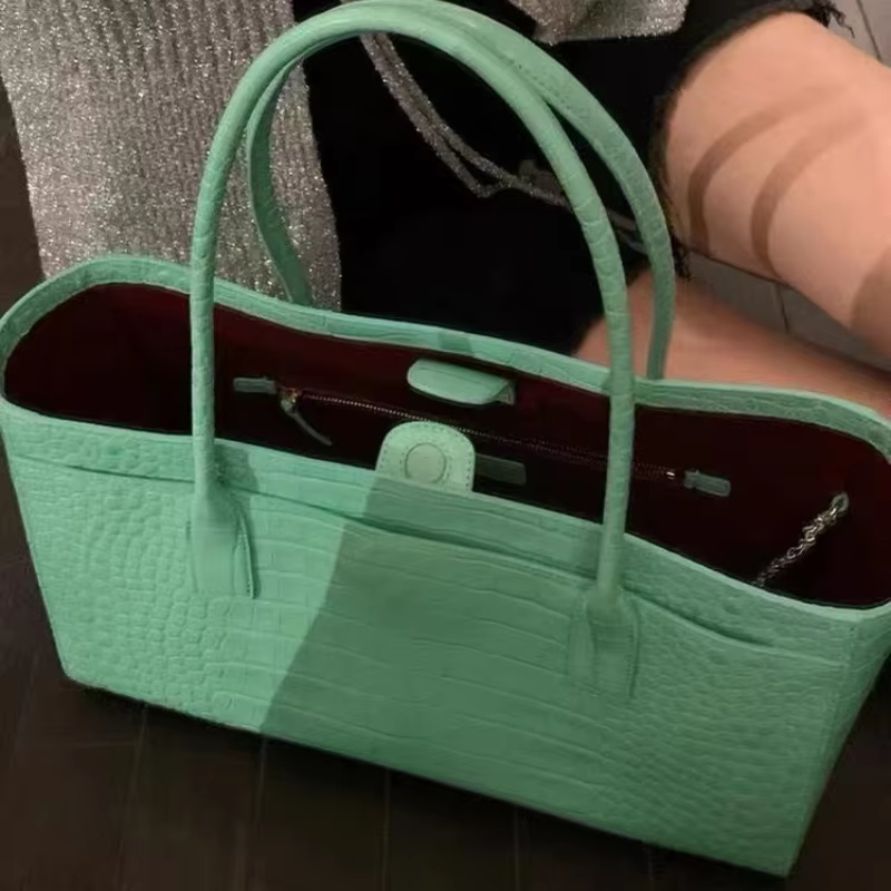 Frete Grátis Bolsa Tote com Es - Luxury Bags Green avaliação e preço