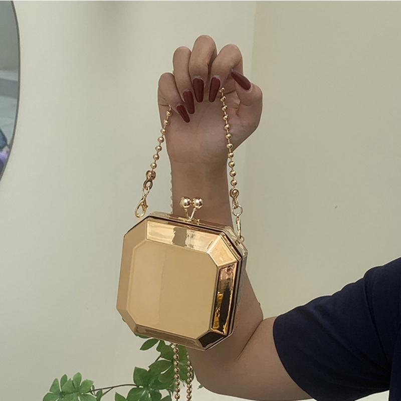 Mini luxo festa de ouro noite  - Luxury Bags With Zipper avaliação e preço