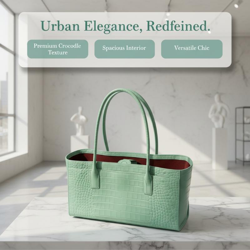 Bolsa de Couro com Estampa de  - Luxury Bags Green avaliação e preço