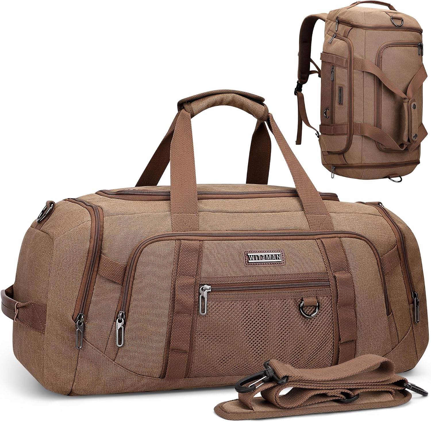 Bolsa de Lona para Homens 3 em - Weekender Bag Duffle avaliação e preço