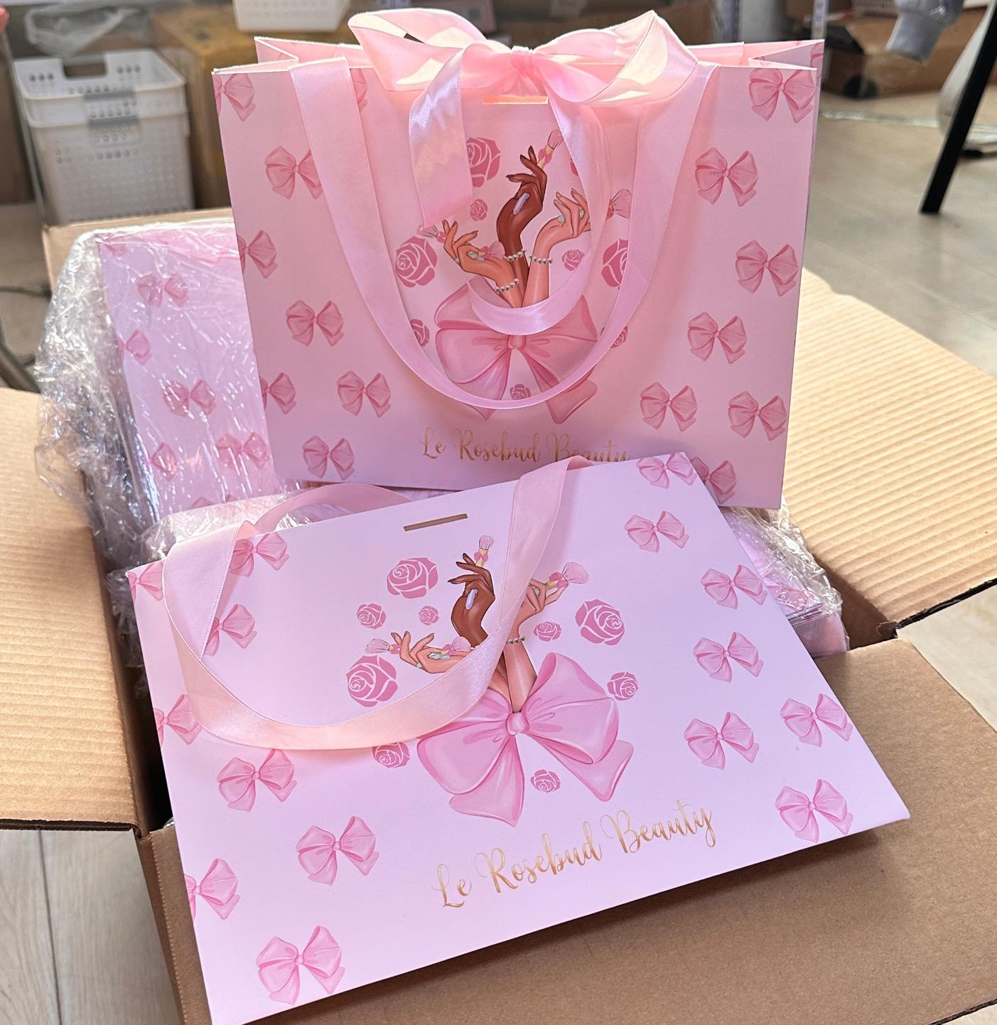 Saco de papel de compras de lu - Luxury Bags Wholesale avaliação e preço