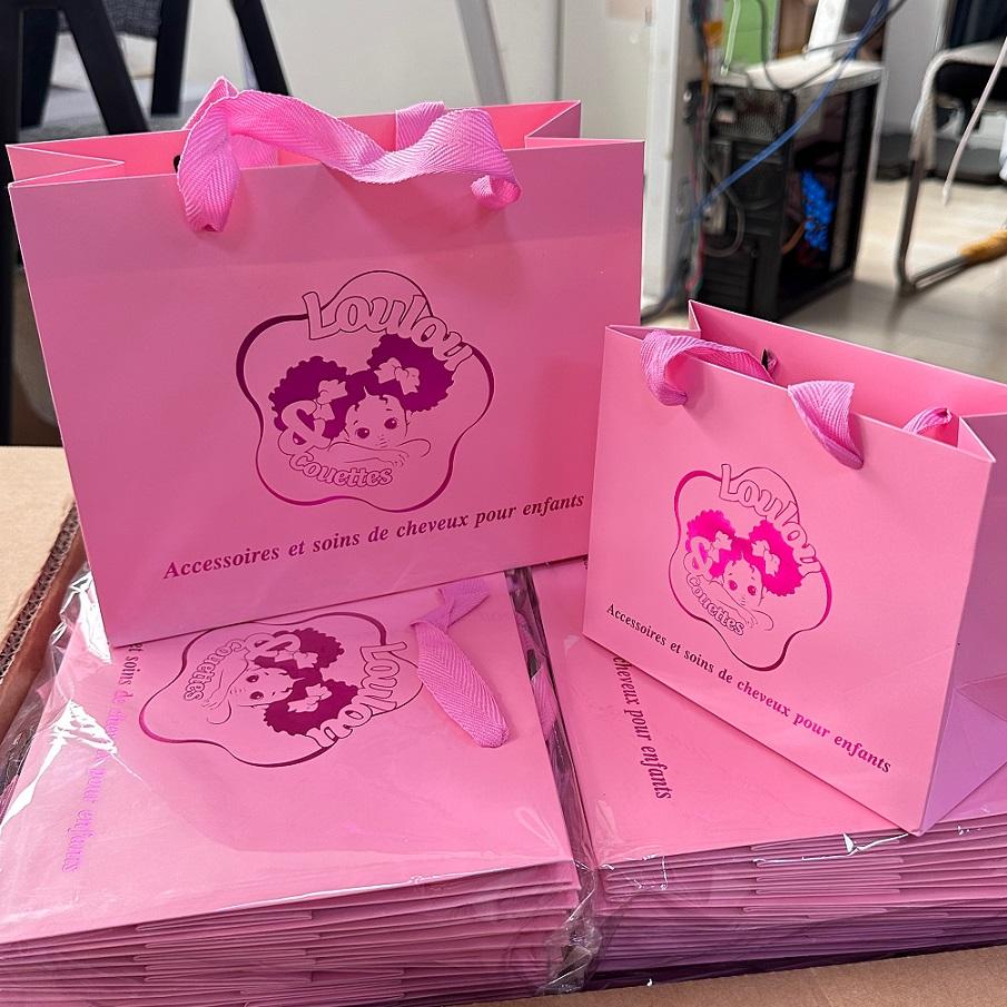 Saco de papel de compras de lu - Luxury Bags Wholesale avaliação e preço