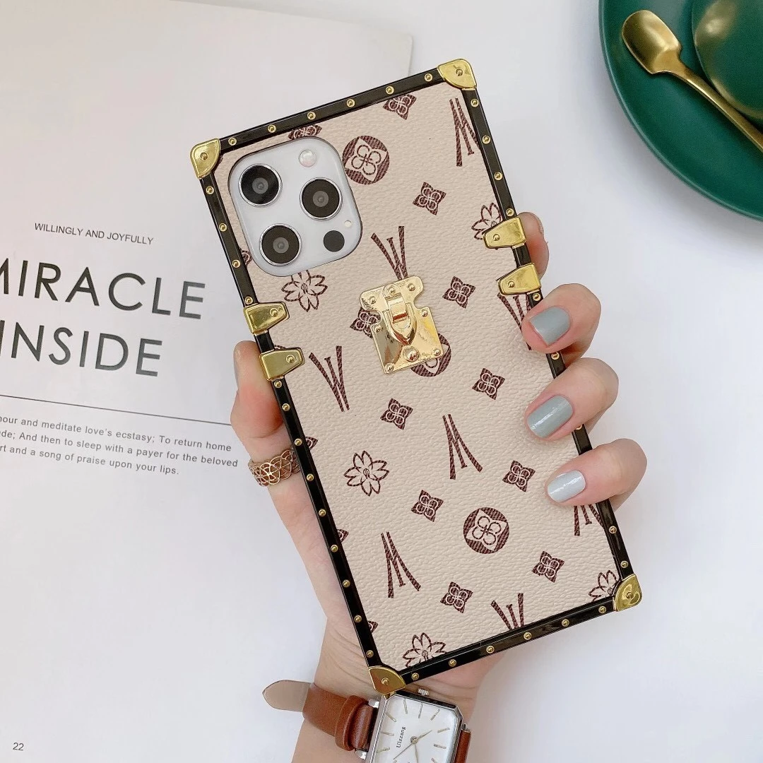 Moda quadrada capa de telefone - Luxury Bags Quotes avaliação e preço