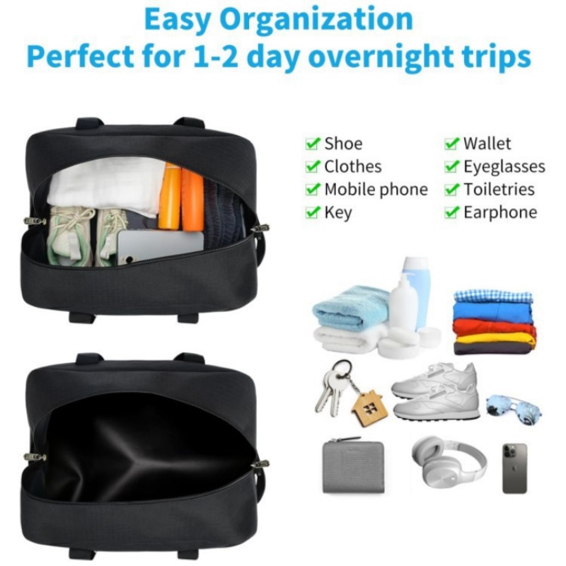 Bolsa de viagem para academia, - Weekender Bag Duffle avaliação e preço