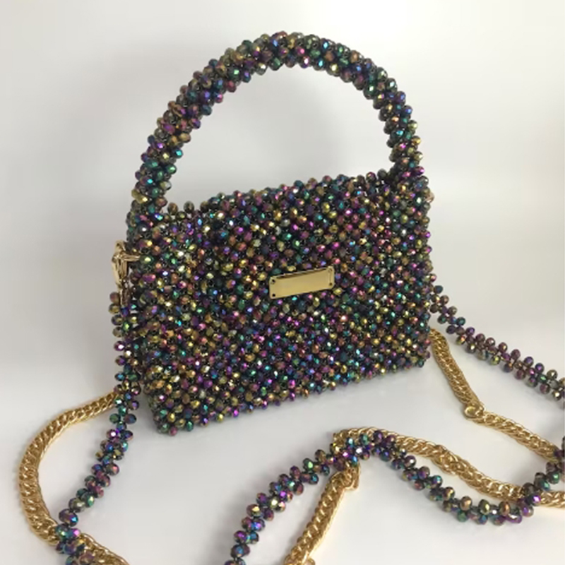 Cristal colorido frisado Cross - Luxury Bags Wholesale avaliação e preço