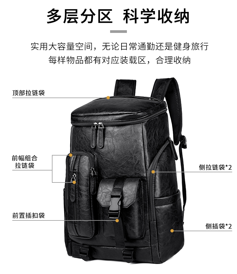 Mochilas Retro de Moda, Mochil - Luxury Bags With Zipper avaliação e preço