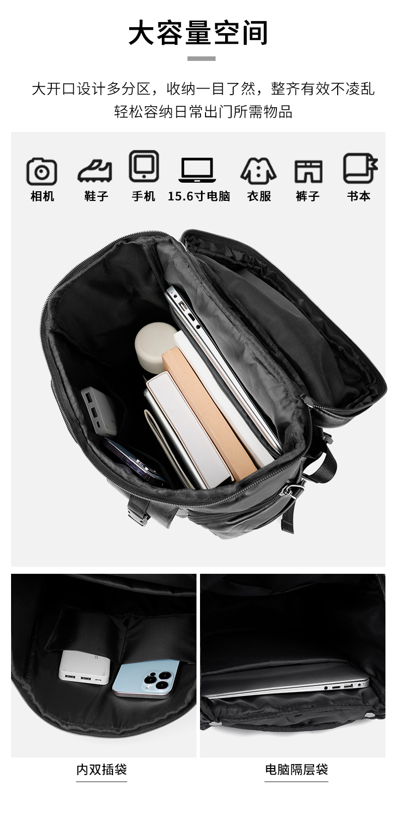 Mochilas Retro de Moda, Mochil - Luxury Bags With Zipper avaliação e preço
